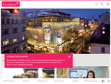 Tablet Screenshot of gerngross.at
